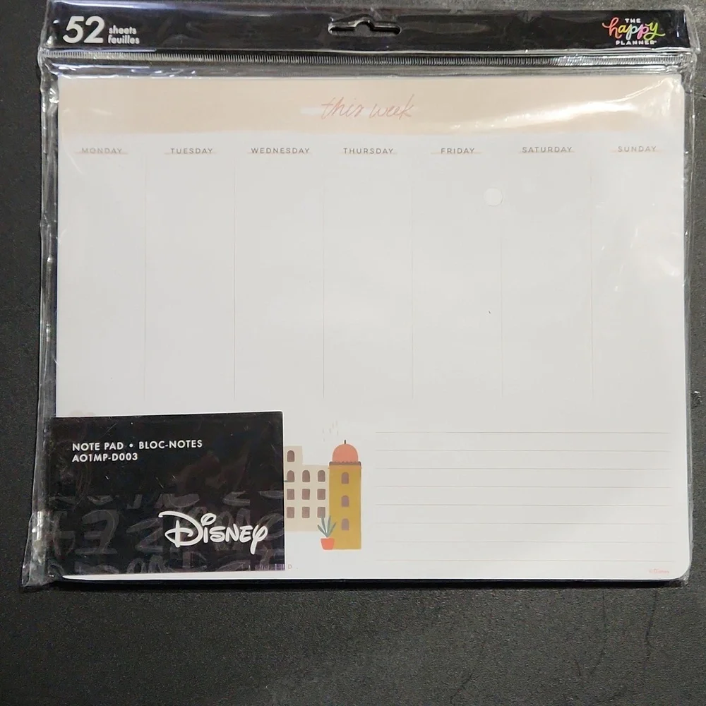Mickey Mouse Weekly Planner Pad